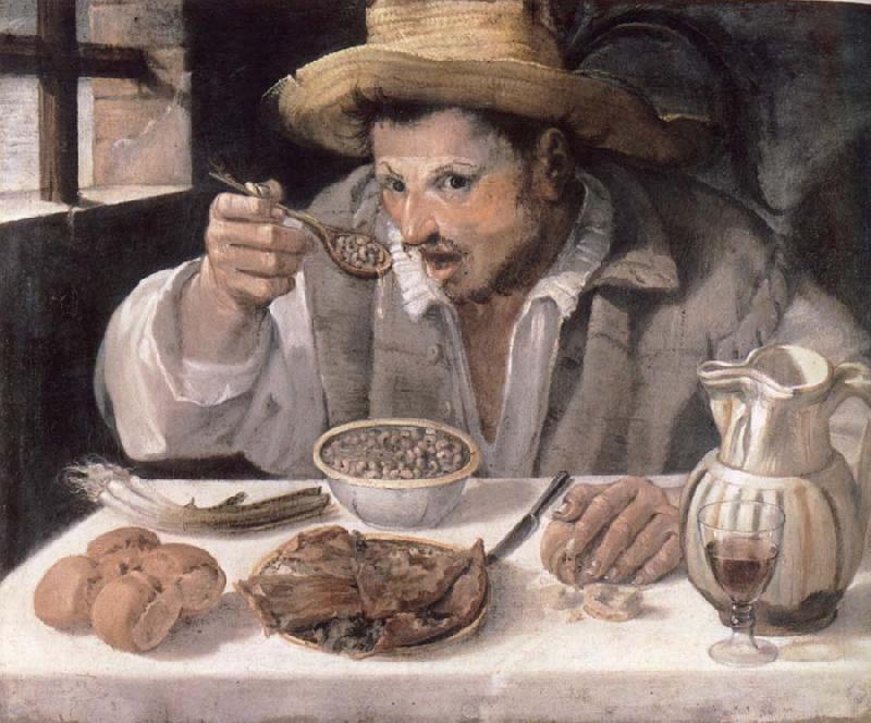 Annibale Carracci The bean eater France oil painting art
